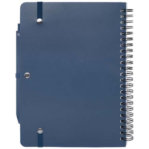 Thalaasa A5 Hardcover Notizbuch mit Kugelschreiber (schwarze Mine), Ozeanblau bedrucken, Art.-Nr. 10790151 Thalaasa A5 Hardcover Notizbuch mit Kugelschreiber (schwarze Mine), Ozeanblau bedrucken, Art.-Nr. 10790151