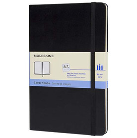 Moleskine Large Art Skizzenbuch, schwarz bedrucken, Art.-Nr. 10795690