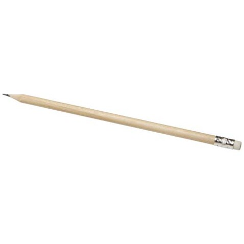 Graffo Bleistift mit Radiergummi, natur bedrucken, Art.-Nr. 10799006