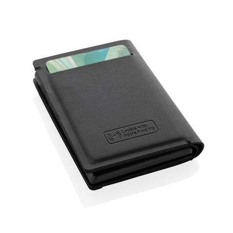 Seekcard RCS rPolyester Kartenetui mit weltweiter Ortung schwarz bedrucken, Art.-Nr. P301.5901
