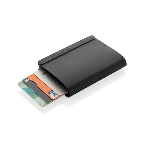 Seekcard RCS rPolyester Kartenetui mit weltweiter Ortung schwarz bedrucken, Art.-Nr. P301.5901