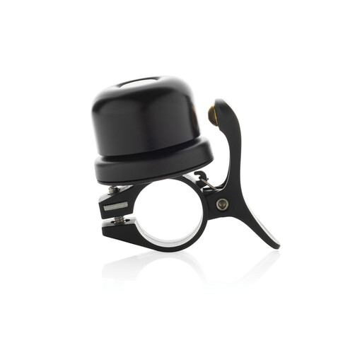 Pedalfinder Fahrradklingel mit weltweiter Ortung schwarz bedrucken, Art.-Nr. P301.6101