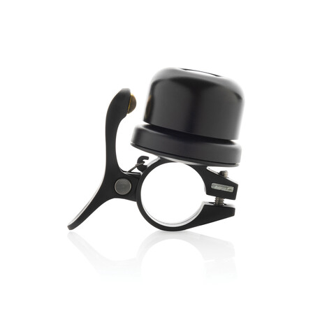 Pedalfinder Fahrradklingel mit weltweiter Ortung schwarz bedrucken, Art.-Nr. P301.6101