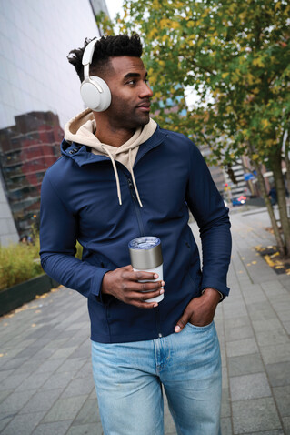Soundpro ANC Kopfhörer aus RCS rec. Kunststoff weiß bedrucken, Art.-Nr. P331.1123