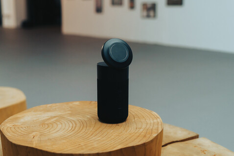 Urban Vitamin Anaheim RCS recycelter 10W Speaker,15W Charger schwarz bedrucken, Art.-Nr. P331.5801