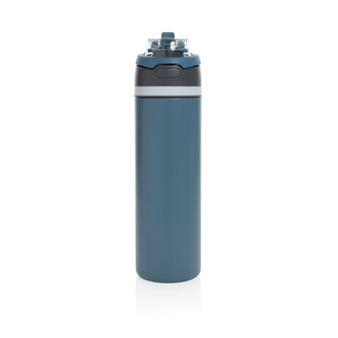 Omni Sip verschließbare Flasche aus RCS-reSteel, 720ml blau bedrucken, Art.-Nr. P437.0805