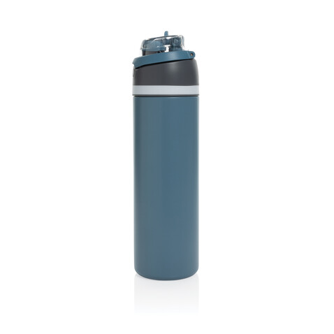 Omni Sip verschließbare Flasche aus RCS-reSteel, 720ml blau bedrucken, Art.-Nr. P437.0805