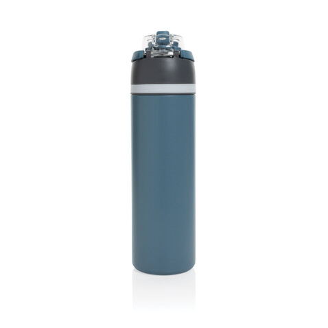 Omni Sip verschließbare Flasche aus RCS-reSteel, 720ml blau bedrucken, Art.-Nr. P437.0805