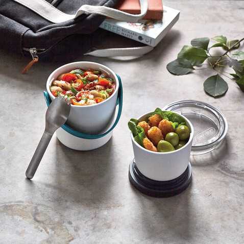 Black+Blum Lunch Pot Original turkis bedrucken, Art.-Nr. P439.0333