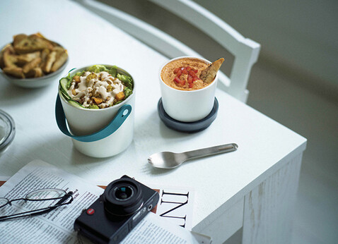 Black+Blum Lunch Pot Original turkis bedrucken, Art.-Nr. P439.0333