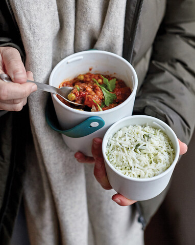 Black+Blum Lunch Pot Original turkis bedrucken, Art.-Nr. P439.0333