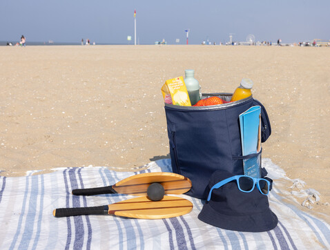 Sonny Aware™ RPET Kühlrucksack navy blau bedrucken, Art.-Nr. P733.1125