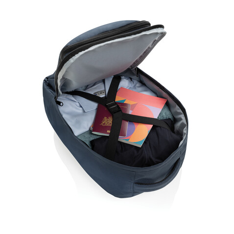 Ace Aware™ RPET Free On Board travel pack navy blau bedrucken, Art.-Nr. P763.4525