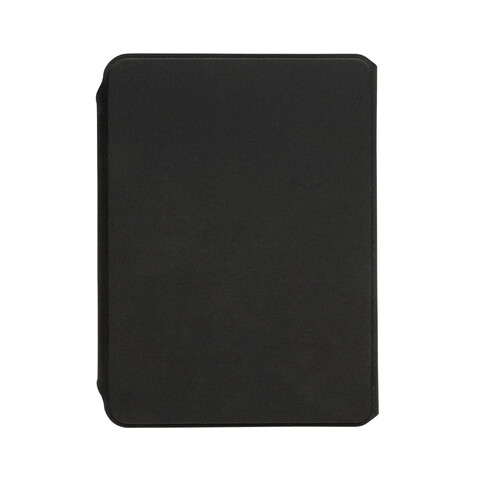 Teri AWARE™ A5 Portfolio aus RPET und Walnuss schwarz bedrucken, Art.-Nr. P774.6401
