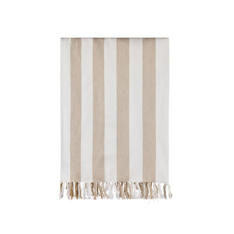 VINGA Ornos GRS Hamamtuch beige, weiß bedrucken, Art.-Nr. V4502119