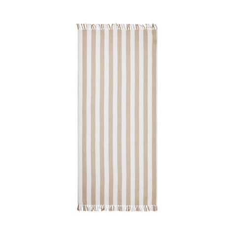 VINGA Ornos GRS Hamamtuch beige, weiß bedrucken, Art.-Nr. V4502119