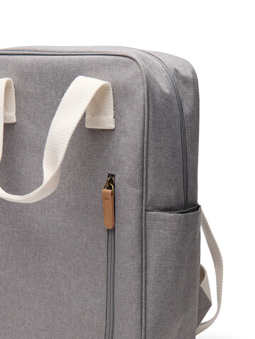 VINGA Sortino RCS Rucksack grau bedrucken, Art.-Nr. V7600102 VINGA Sortino RCS Rucksack grau bedrucken, Art.-Nr. V7600102