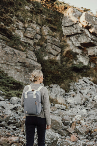 VINGA Sortino RCS Rucksack grau bedrucken, Art.-Nr. V7600102 VINGA Sortino RCS Rucksack grau bedrucken, Art.-Nr. V7600102