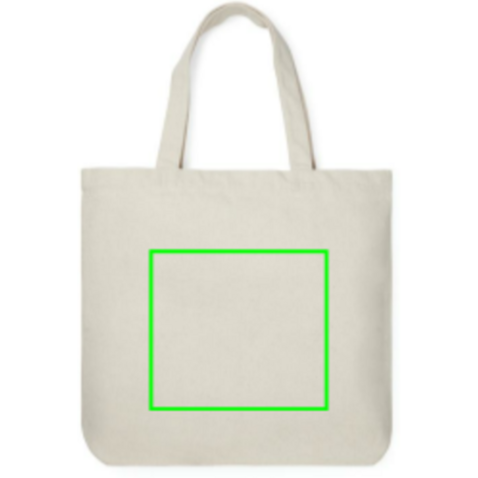 VINGA Hilo AWARE™ Tragetasche aus recyceltem Canvas off white bedrucken, Art.-Nr. V762023