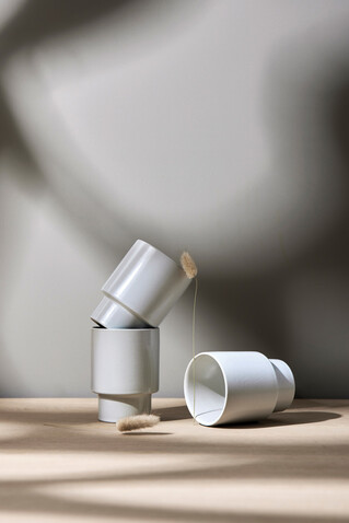 VINGA Nagano RCS Becher off white bedrucken, Art.-Nr. V4340203 VINGA Nagano RCS Becher off white bedrucken, Art.-Nr. V4340203