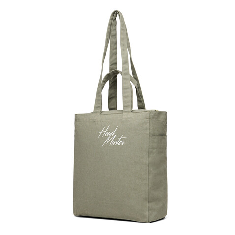 VINGA Hilo AWARE™ Tasche mit Reißverschluss aus rec. Canvas grün bedrucken, Art.-Nr. V7620507 VINGA Hilo AWARE™ Tasche mit Reißverschluss aus rec. Canvas grün bedrucken, Art.-Nr. V7620507