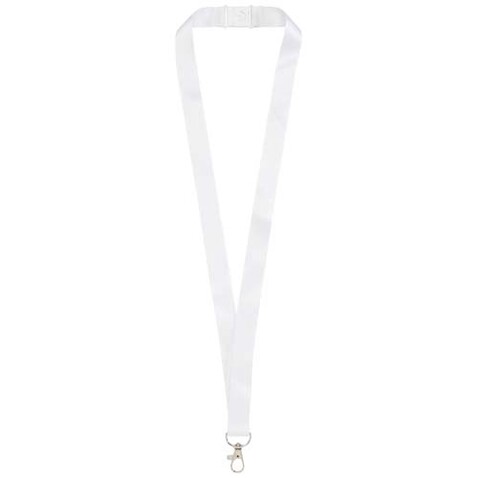 Addie Sublimation Lanyard mit Sicherheitsverschluss, weiss, weiss, 25mm bedrucken, Art.-Nr. 1PL0051H Addie Sublimation Lanyard mit Sicherheitsverschluss, weiss, weiss, 25mm bedrucken, Art.-Nr. 1PL0051H