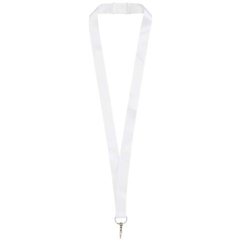 Addie Sublimation Lanyard mit Sicherheitsverschluss, weiss, weiss, 25mm bedrucken, Art.-Nr. 1PL0051H Addie Sublimation Lanyard mit Sicherheitsverschluss, weiss, weiss, 25mm bedrucken, Art.-Nr. 1PL0051H