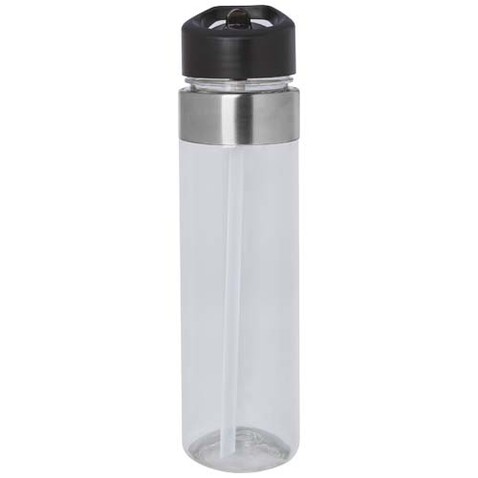 Dylan 650 ml Tritan Flasche mit Ausgussdeckel, transparent klar bedrucken, Art.-Nr. 10082401