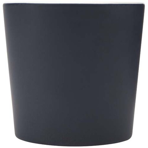 Cali 370 ml Keramiktasse mit matter Oberfläche, Navy Blue bedrucken, Art.-Nr. 10090055