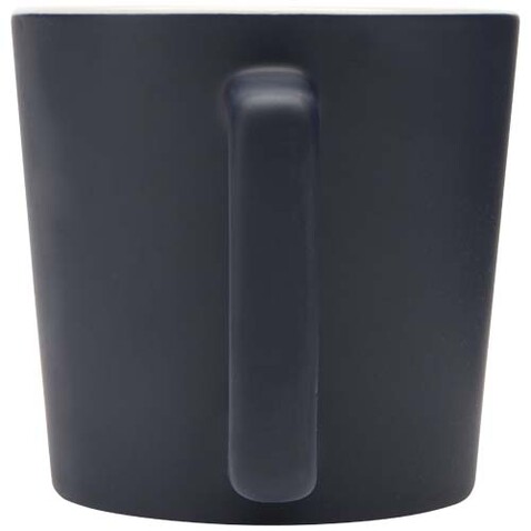 Cali 370 ml Keramiktasse mit matter Oberfläche, Navy Blue bedrucken, Art.-Nr. 10090055