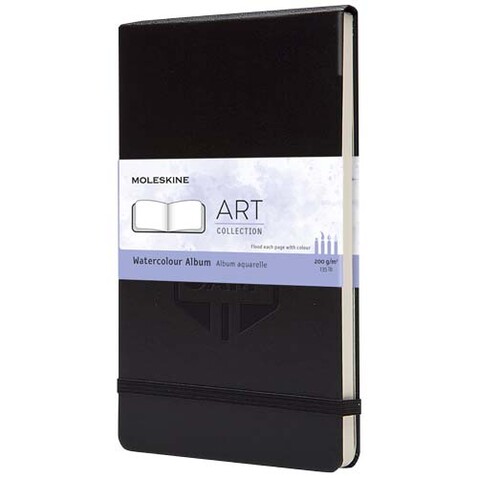 Moleskine Large Art Aquarellbuch, schwarz bedrucken, Art.-Nr. 10795490