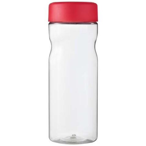 H2O Active® Eco Base 650 ml Sportflasche mit Drehdeckel, transparent, rot bedrucken, Art.-Nr. 21043594 H2O Active® Eco Base 650 ml Sportflasche mit Drehdeckel, transparent, rot bedrucken, Art.-Nr. 21043594