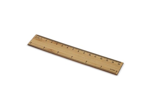 Bambus-Lineal 15cm - Natur bedrucken, Art.-Nr. LT91923-N0094