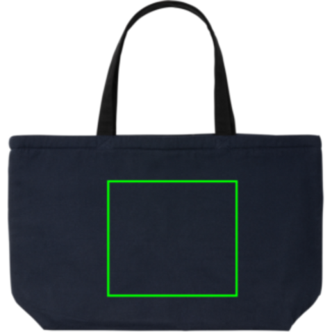 Impact Aware™ 285g/m² große, ungefärbte Rcanvas-Kühltasche navy blau bedrucken, Art.-Nr. P422.489