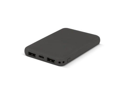 Powerbank Rock 5.000 mAh - Dunkelgrau bedrucken, Art.-Nr. LT95500-N0060