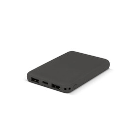 Powerbank Rock 5.000 mAh - Dunkelgrau bedrucken, Art.-Nr. LT95500-N0060