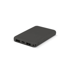 Rock Powerbank 5000mAh - Dunkelgrau bedrucken, Art.-Nr. LT95500-N0060