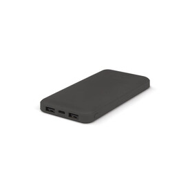 Powerbank Rock 10.000 mAh - Dunkelgrau bedrucken, Art.-Nr. LT95501-N0060