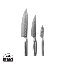 BOSKA Küchenmesser Monaco+, 3er-Set Stahl bedrucken, Art.-Nr. RB307132