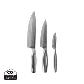 BOSKA Küchenmesser Monaco+, 3er-Set Stahl bedrucken, Art.-Nr. RB307132 BOSKA Küchenmesser Monaco+, 3er-Set Stahl bedrucken, Art.-Nr. RB307132