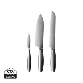 BOSKA Küchenmesser Copenhagen, 3er-Set Stahl bedrucken, Art.-Nr. RB357686