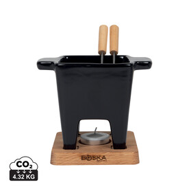 BOSKA Tapas Fondue Nero, 300 ml schwarz, braun bedrucken, Art.-Nr. RB853530
