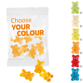 Unifarbene Premium-Bärchen, 10 g bedrucken, Art.-Nr. 110710010