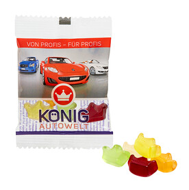 Fruchtgummi INDIVIDUELL 10 g, komp. bedrucken, Art.-Nr. 110710300 Fruchtgummi INDIVIDUELL 10 g, komp. bedrucken, Art.-Nr. 110710300