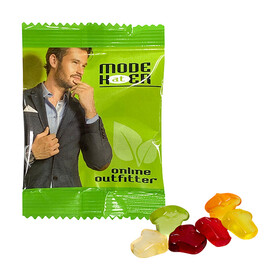 Fruchtgummi INDIVIDUELL 10 g, VEGAN bedrucken, Art.-Nr. 110711200 Fruchtgummi INDIVIDUELL 10 g, VEGAN bedrucken, Art.-Nr. 110711200