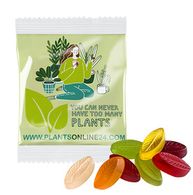 Fruchtgummi INDIVIDUELL 20 g, VEGAN, komp. bedrucken, Art.-Nr. 110711302 Fruchtgummi INDIVIDUELL 20 g, VEGAN, komp. bedrucken, Art.-Nr. 110711302