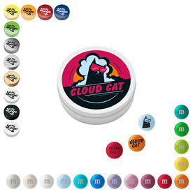Personalisierte M&amp;amp;M&amp;#039;S® Metallbox 20 g bedrucken, Art.-Nr. 110734050