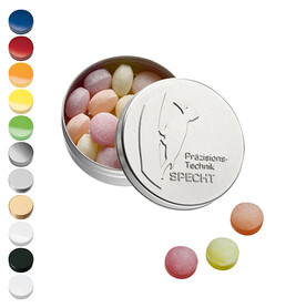 XS-Prägedose m. KY Bonb. bedrucken, Art.-Nr. 110763500