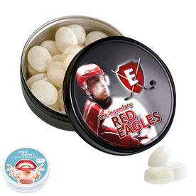 Black/White Dose Eisbonbons bedrucken, Art.-Nr. 110764000