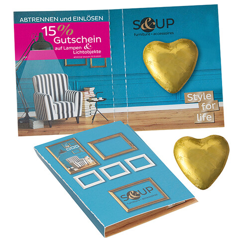 Süßes Briefchen Schokoladenherz bedrucken, Art.-Nr. 110773021 Süßes Briefchen Schokoladenherz bedrucken, Art.-Nr. 110773021